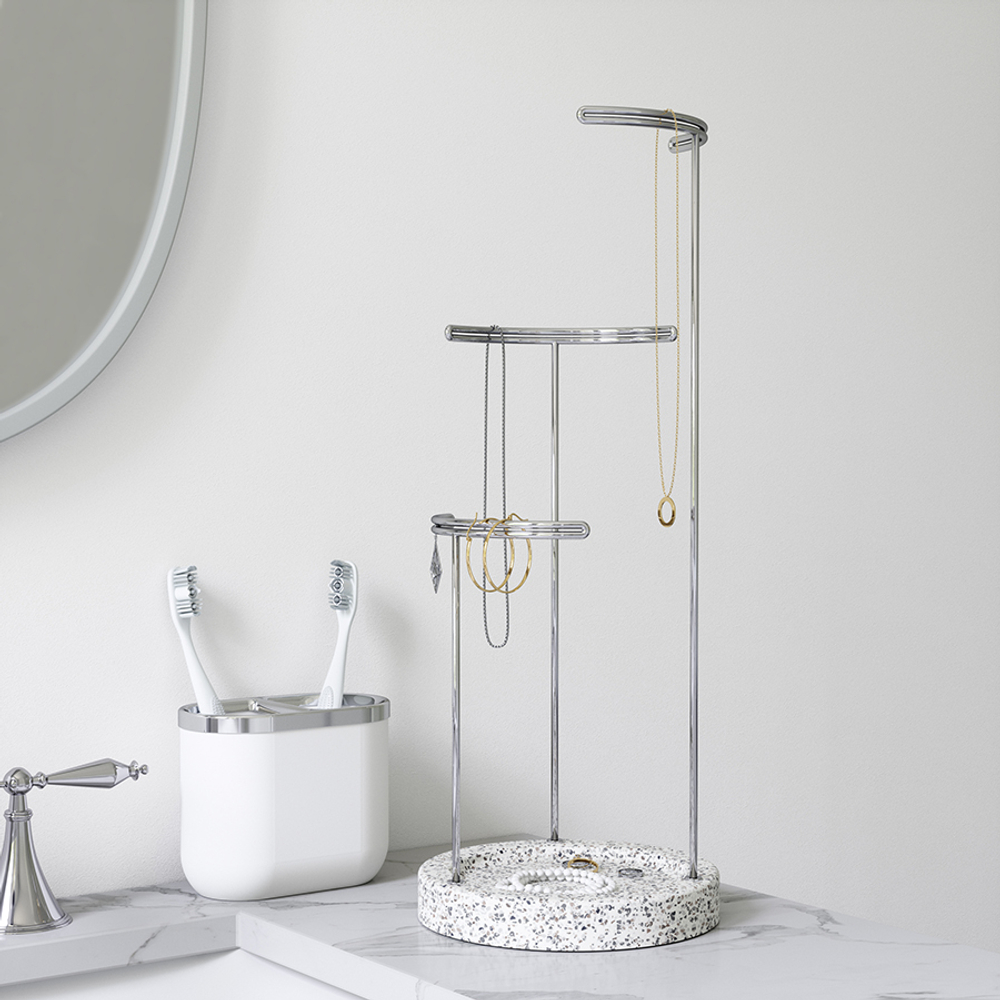 Держатель для украшений Tesora terrazzo, Umbra