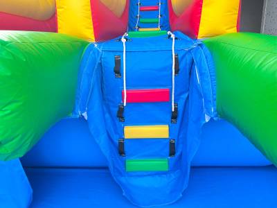 Надувная водная горка «Цыпа на волнах» с бассейном 14×8×7,3 м