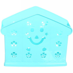 Подставка для столовых приборов «Смайл цветы» 20*7,5*16см пластиковая, 3 секции