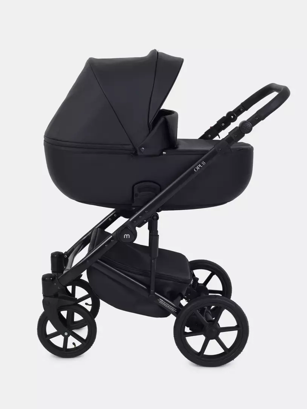 Коляска универсальная 3 в 1 Mowbaby Opus/экокожа