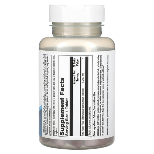 KAL, красный ферментированный рис, 1200 мг, 60 таблеток