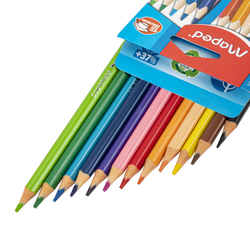 Карандаши цветные MAPED "COLOR PEP'S Strong", набор 12 цветов, грифель 3,2 мм, пластиковый корпус, 862712