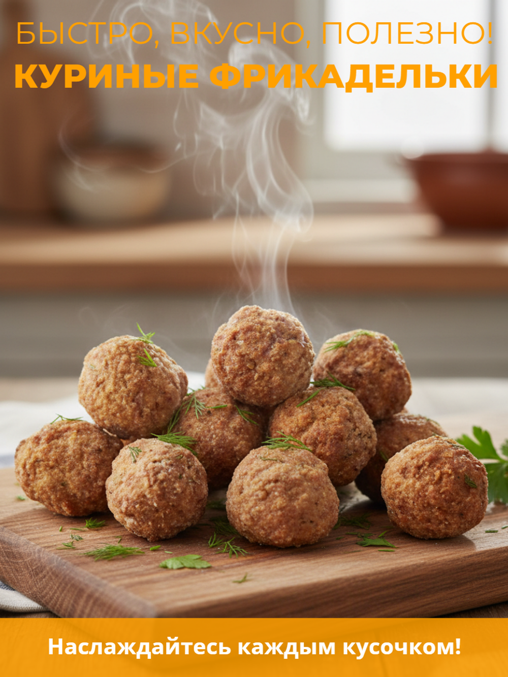 Фрикадельки куриные замороженные "Черкизово" 2,5 кг