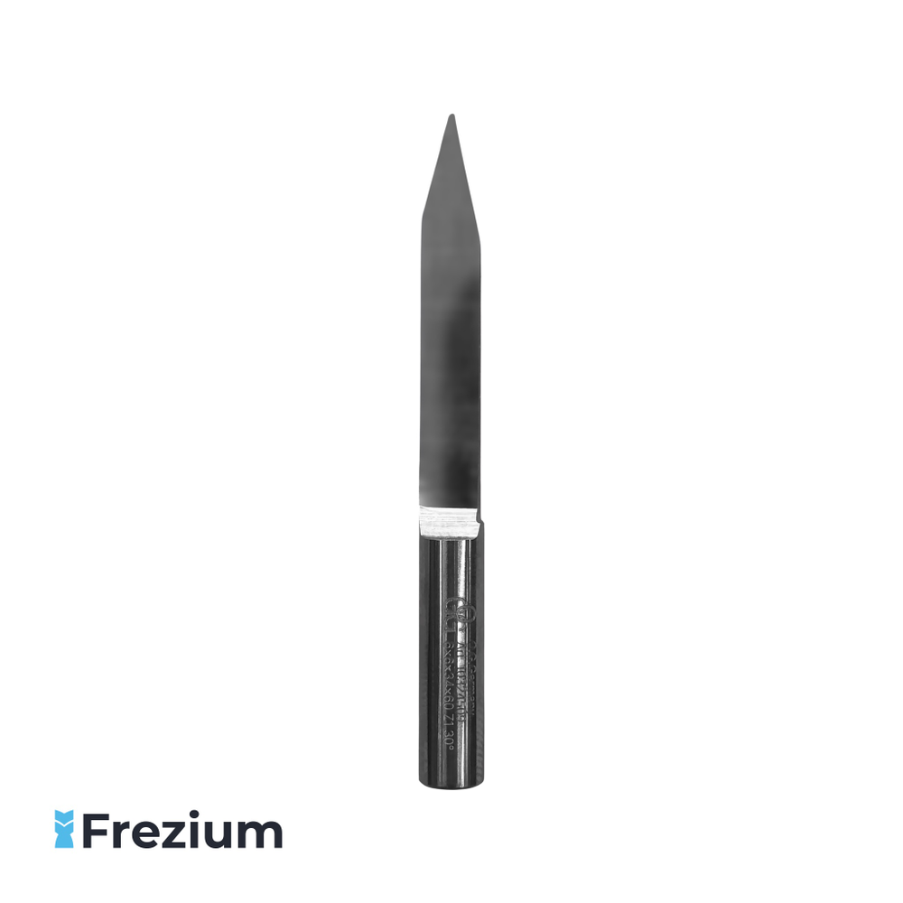 Коническая фреза твердосплавная для 3D-обработки "O.G.Germany" (6x6x34x60 Z1 30 градусов; 10324509)