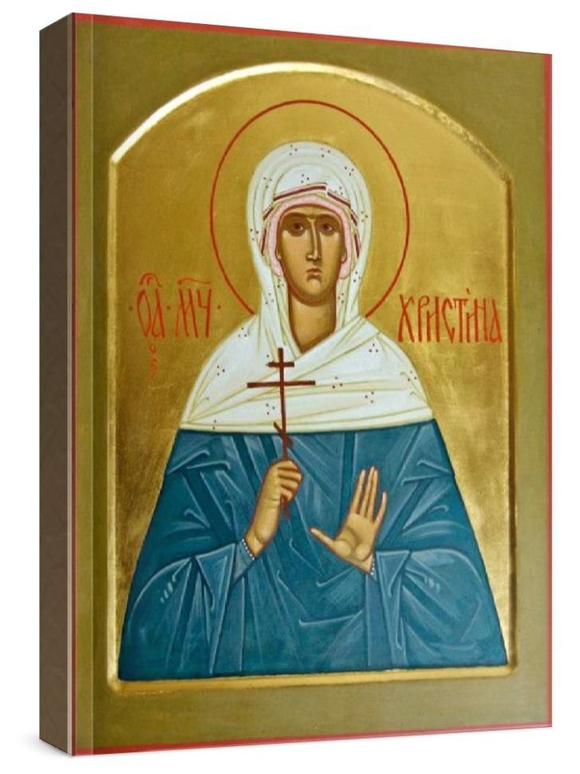 Христина Персидская (рукописная икона)