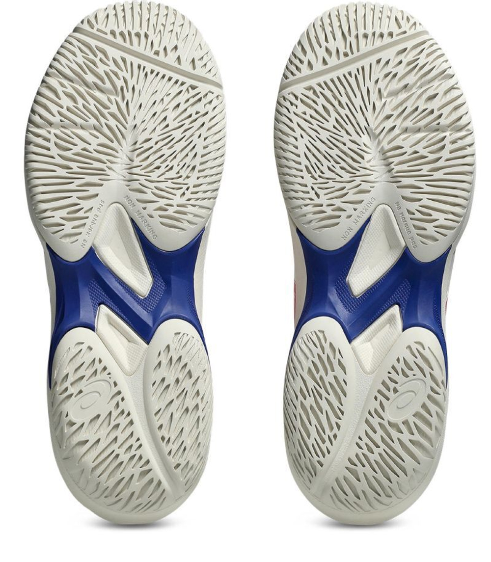 Женские Кроссовки теннисные Asics Game FF - кремовый/ярко-розовый