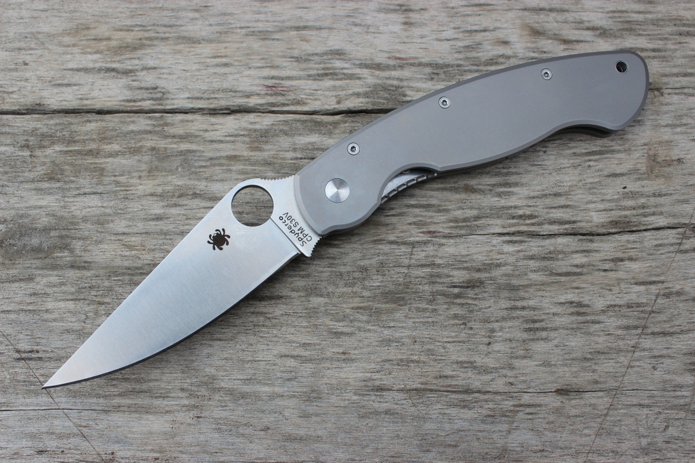 Нож Spyderco Military (Титан) A+++ RK-317