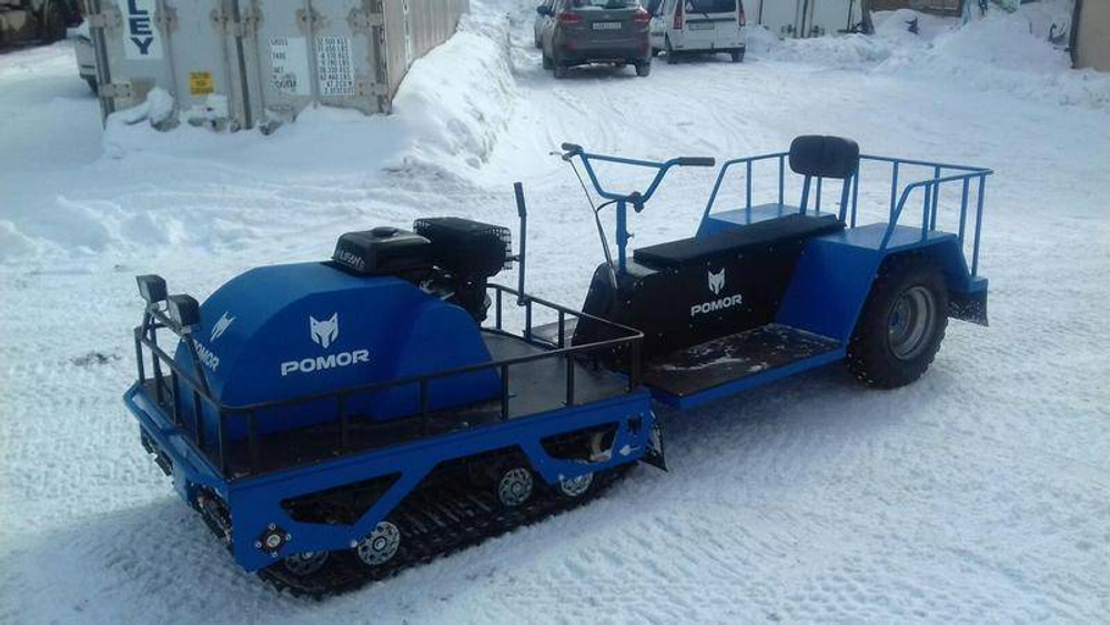 Мотобуксировщик POMOR X-2 K15