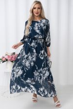 Платье Софитель (синий)-46р-р Р11-1209/5 Nikol