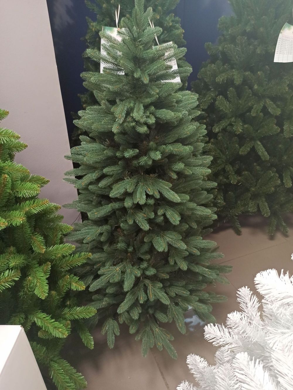 Ель голубая «Французская» (литая+пвх) 210 см / 2.1 м