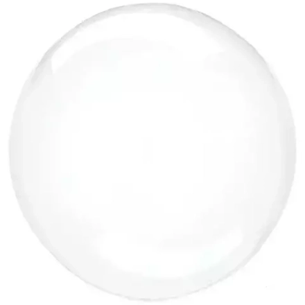 К Deco Bubble (Бабл), 30''/76 см, Прозрачный, Плоский, 1 шт. (В черной упаковке)