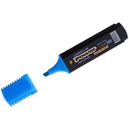 Выделитель текста 1-5мм, Line Plus, голубой