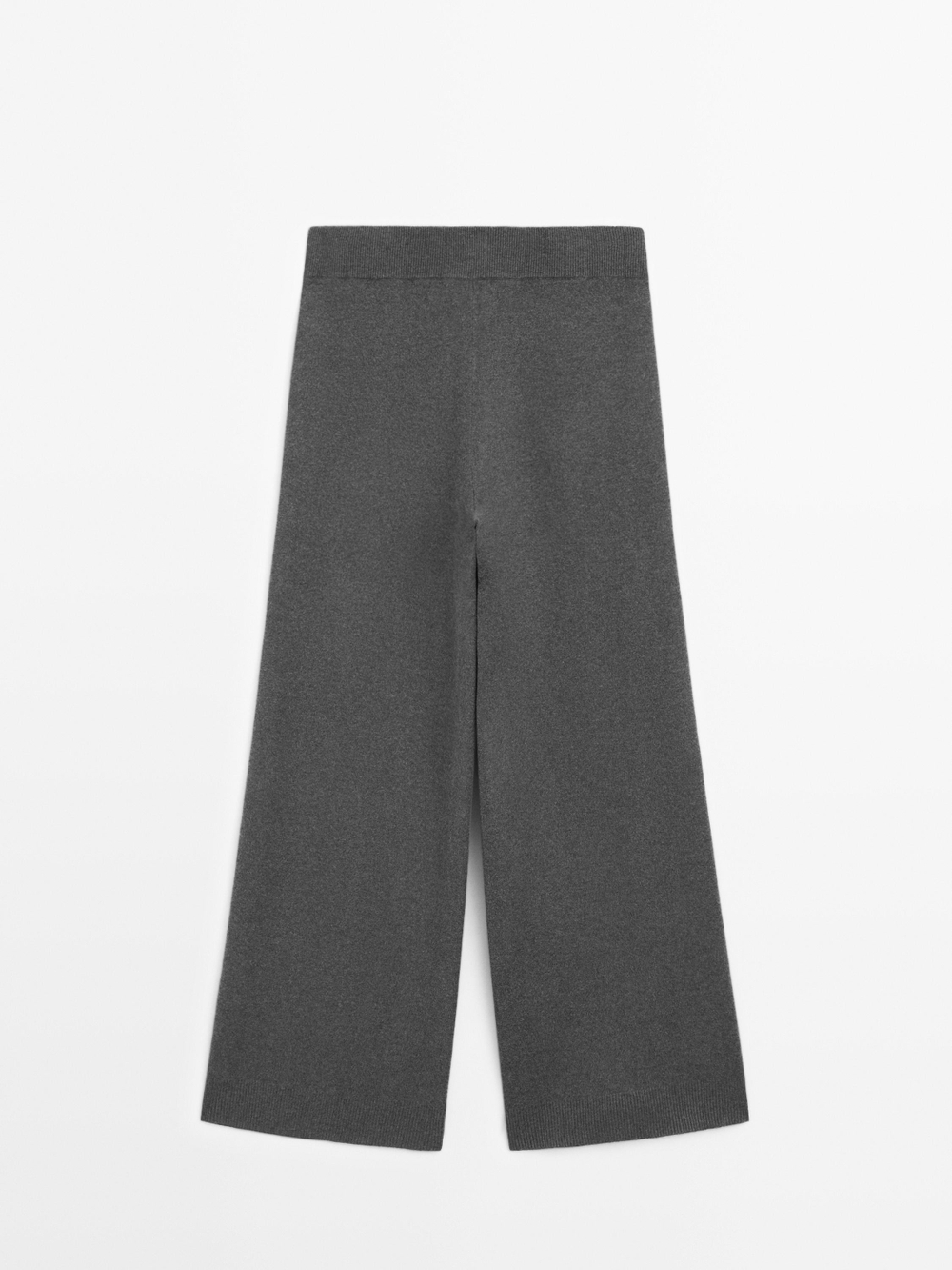 Massimo Dutti Вязаные кюлоты, серый