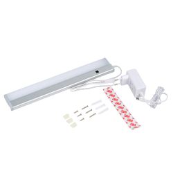 ULI-F41-5.5W-4200K-DIM SENSOR IP20 SILVER Панель линейная светодиодная ультратонкая. с бесконтактным выключателем. 300х53х14мм. 280Lm. Серебристый. ТМ Uniel