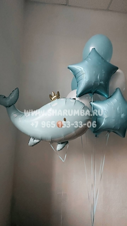 Композиция "Голубой кит"