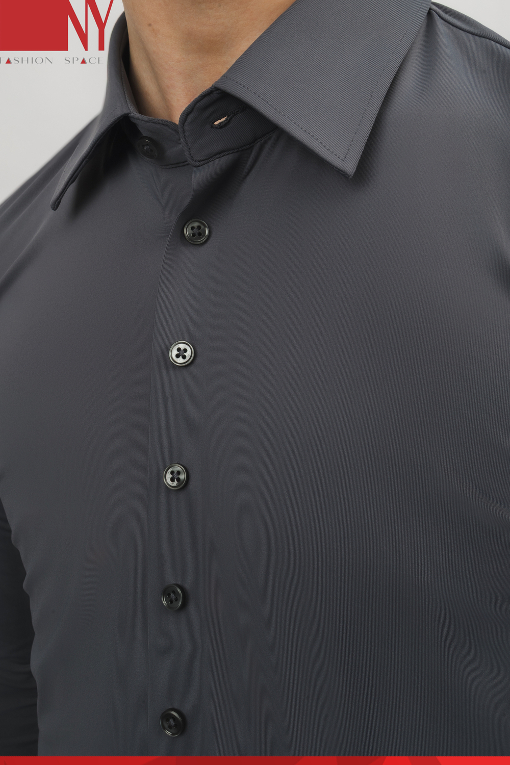 Рубашка Slim-Fit grey