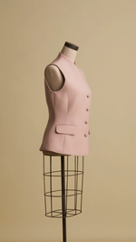 Жилетка со стойкой