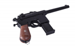 Пистолет Stalker SA96M Spring Mauser C96, кал.6мм