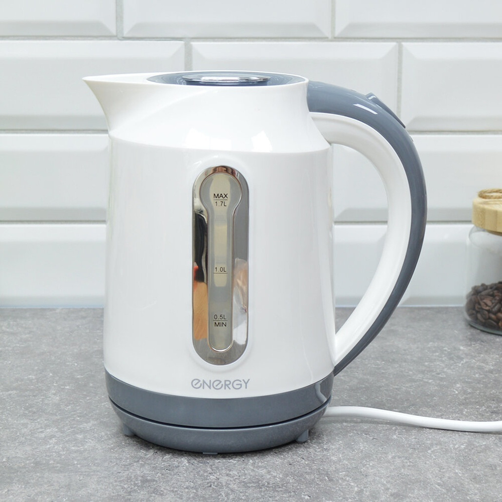 Чайник электрический 1,7л ENERGY E-210 диск белый