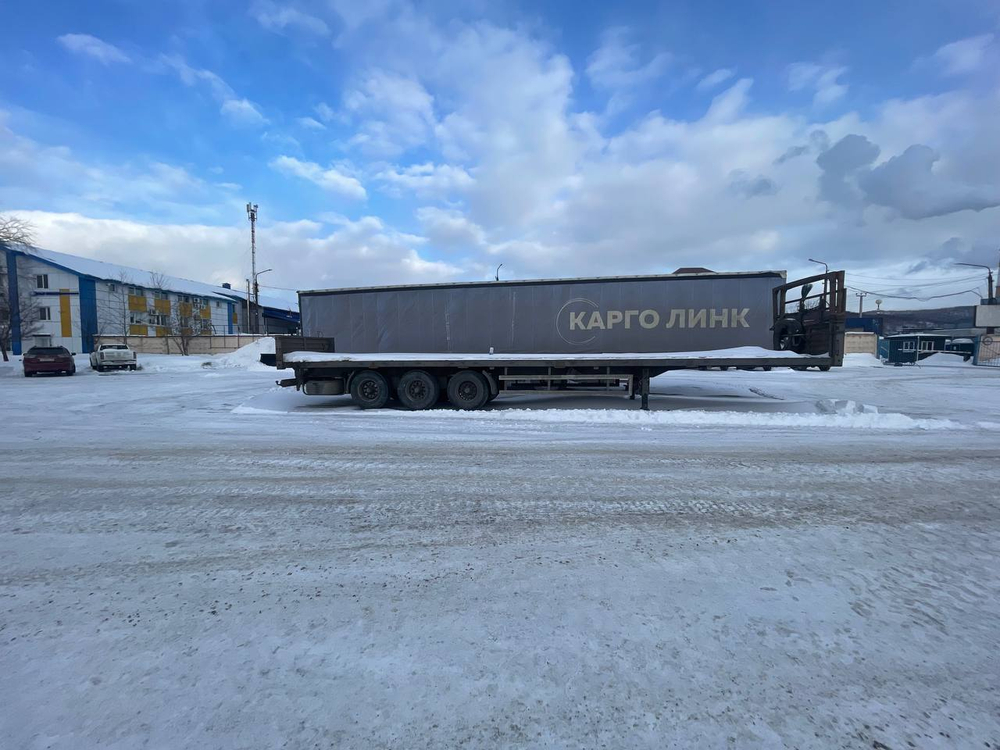 Туймазинский завод автобетоновозов 5885* Полуприцеп бортовой 588513
