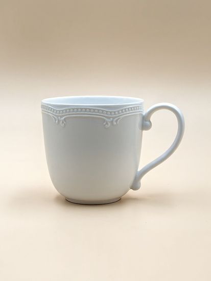 Набор кружек 350 мл. 6 штук "White Ornaments"