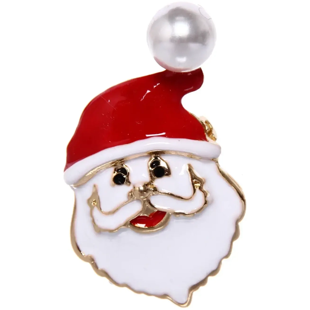 Брошь «Новогодняя Коллекция- Дед Мороз» 4*2,5 см