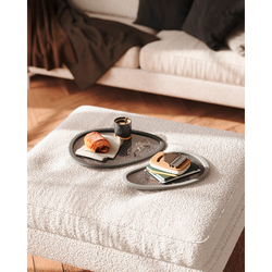 Набор подносов 2шт Umbra Hub черный/серый