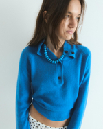 Свитер 100% Cashmere 02, Синий