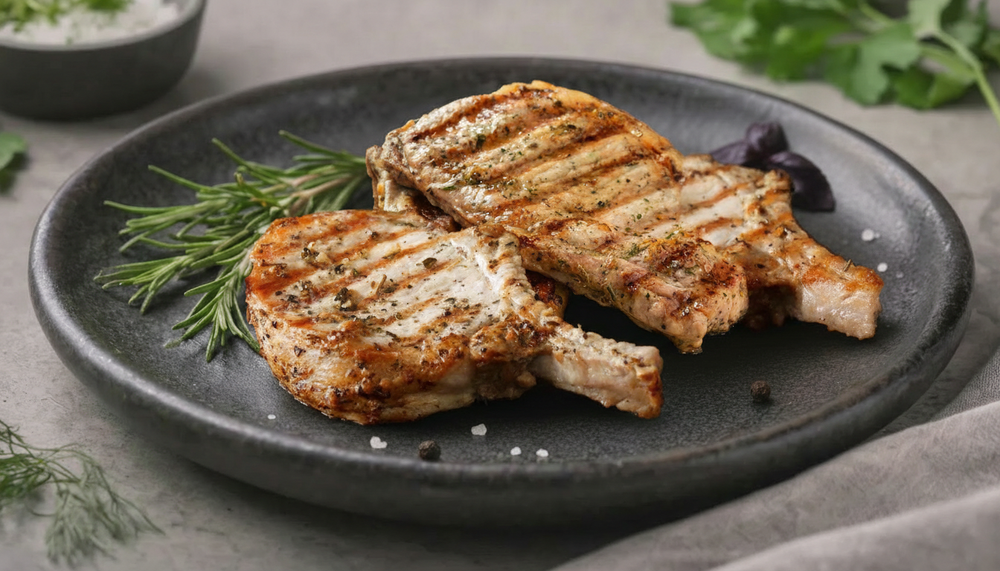 Корейка свиная на кости