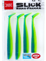 Виброхвосты LJ 3D Series SLICK SHAD PADDLE 6.0in (15.20)/T57 3шт