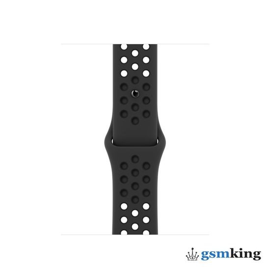 Apple Watch Nike Series 7 GPS 41mm Midnight Aluminum Case with Nike Sport Band Anthracite/Black MKN43LL/A