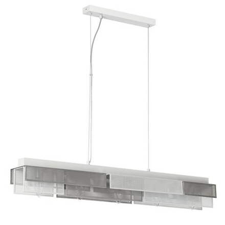 8006/5A MODERNI LN25 164 белый/никель, белый металл/металл Подвесной светильник Е14 5*40W 220V DANA