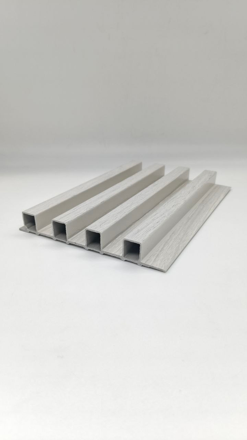 Реечная панель 3Д Prof ПВХ L Ясень серый 173х2950 мм