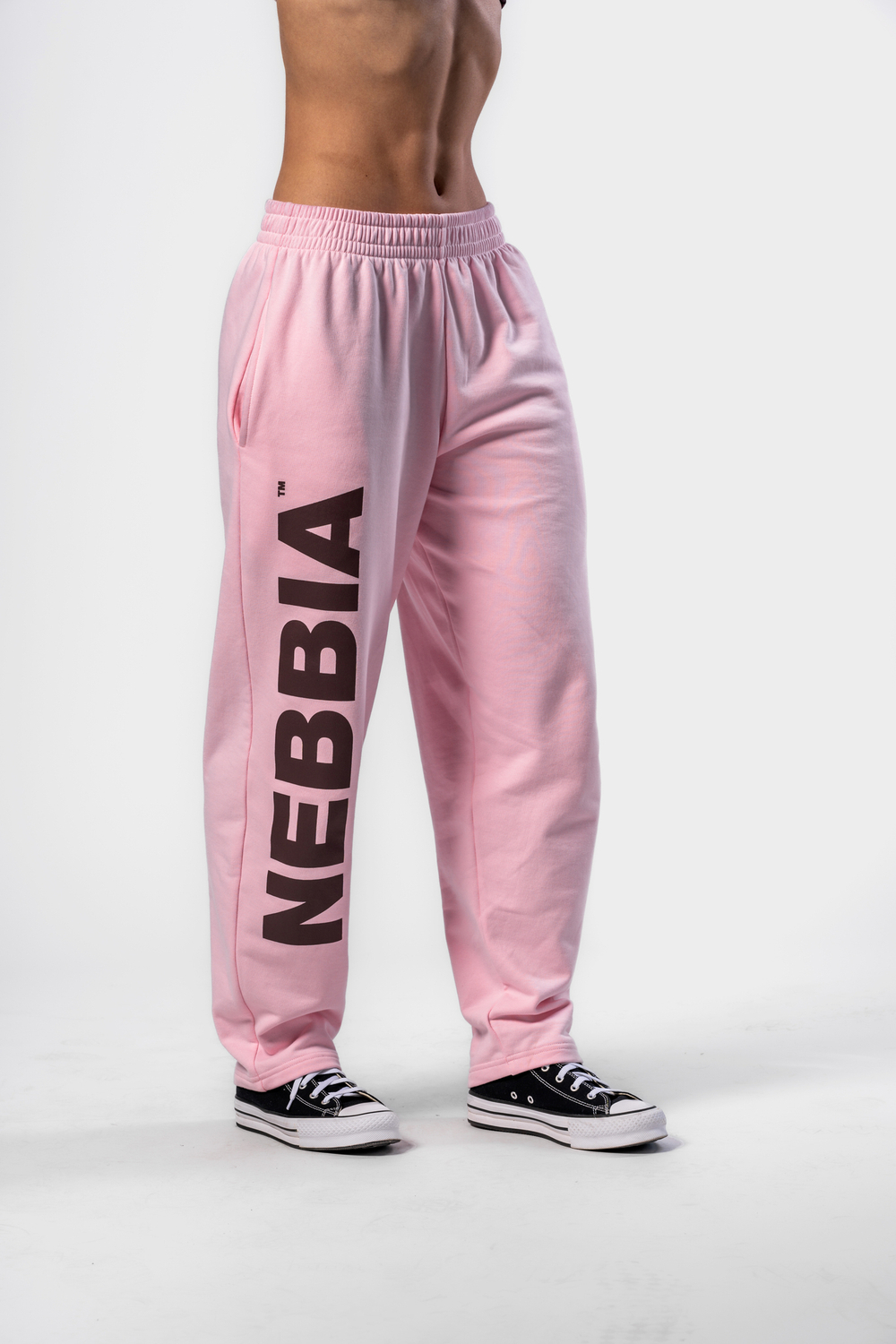 Спортивные брюки Loose-Fit Baggy Pants BOYFRIEND STYLE 432 Розовые