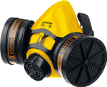 STAYER HF-6000, два фильтра A1 в комплекте, респиратор противогазовый, Professional (11175)