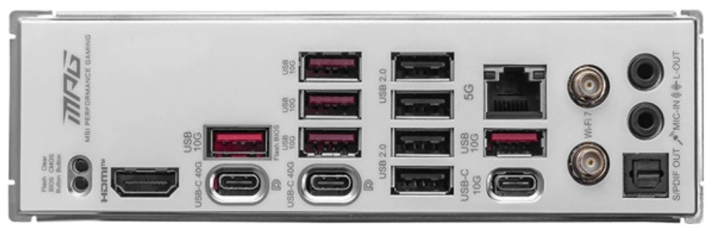 Материнская плата ATX MSI MPG X870E EDGE TI WIFI