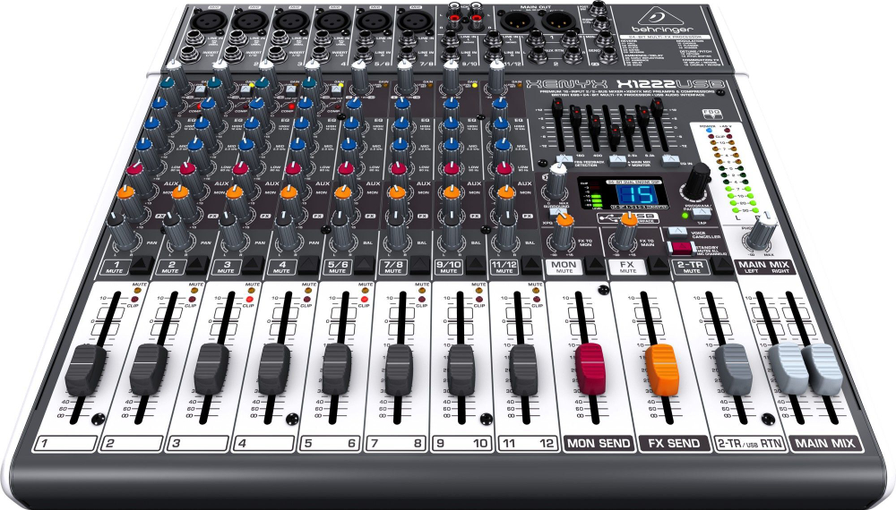 МИКШЕРНЫЙ ПУЛЬТ BEHRINGER XENYX X 1222USB