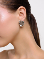 Серьги "Shell bound" Silver