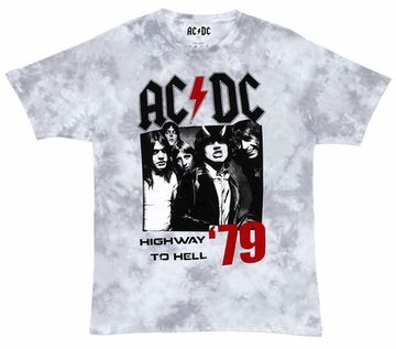 Футболка AC/DC Highway to Hell тай-дай (510)