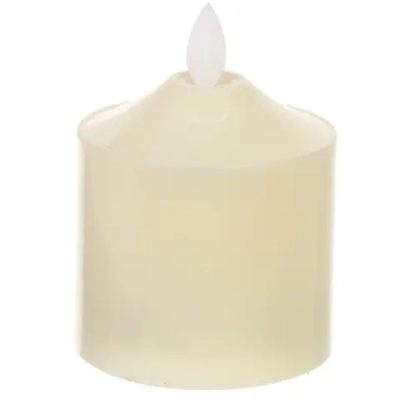 Сувенир с подсветкой «Свеча - Классика» 7,5*8 см (работает от батареек 3 ААА)