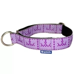 полуудавка 32 мм с дизайнерским принтом фиолетовая