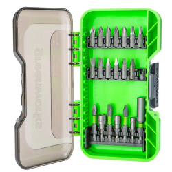 Набор GREENWORKS биты удар.головки торц.адаптеры,держатель магнит-ый (20 предметов) (2944007)