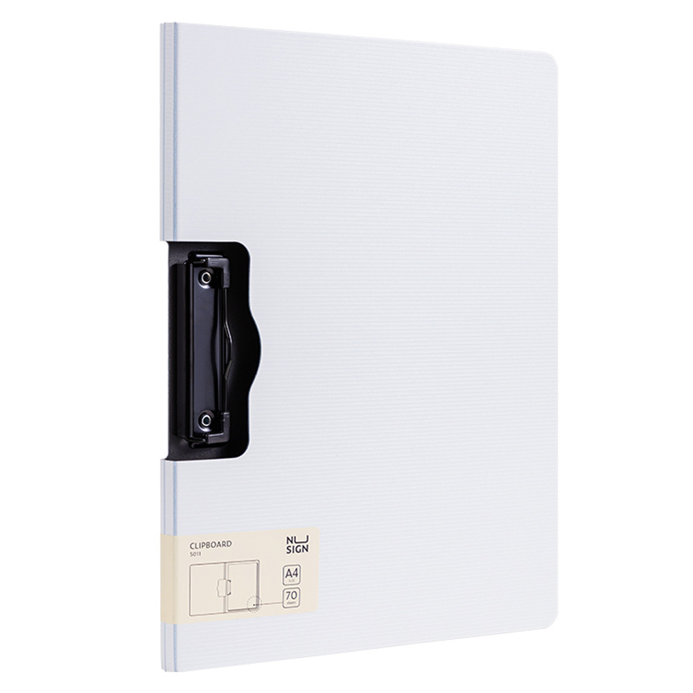 Папка-планшет с крышкой DELI "Clipboard", А4, серая