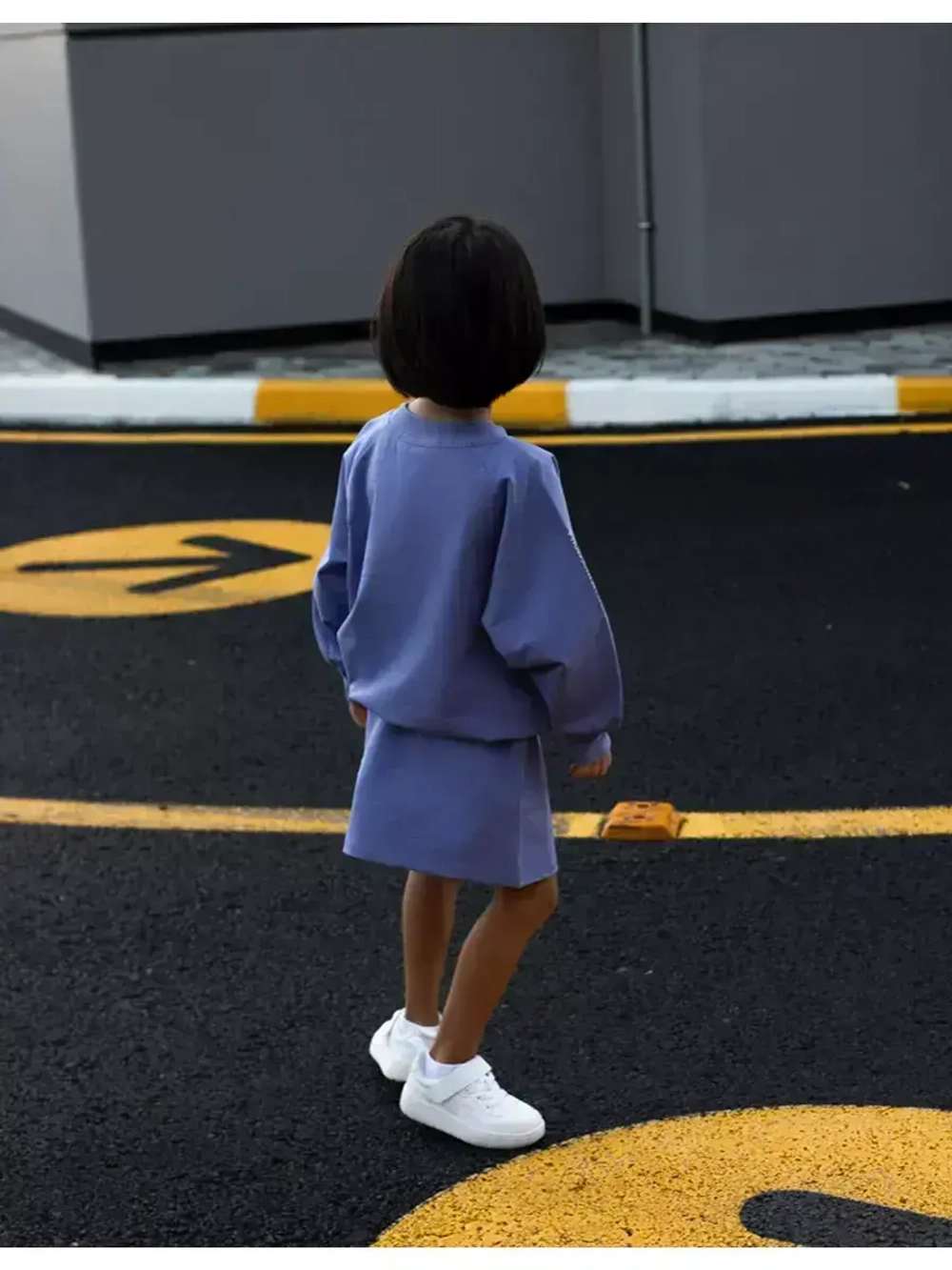 Костюм для девочек, толстовка и юбка