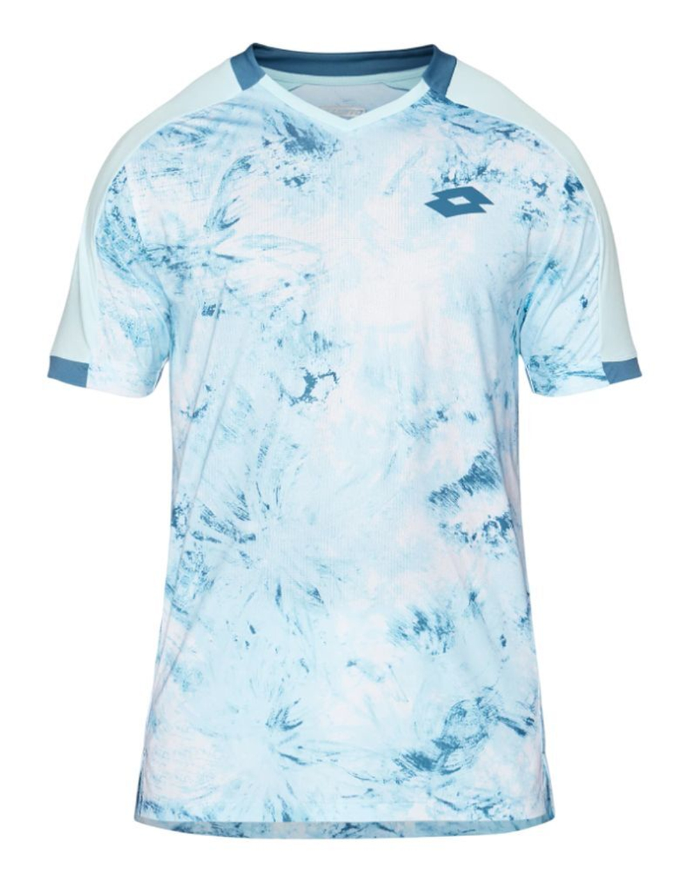 Мужская теннисная футболка Lotto Tech IV D2 - Spun Sugar Blu