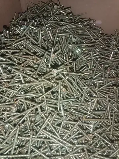 Саморезы по дереву желтые 3 х 40 мм, желтый цинк (100 шт)