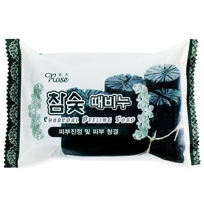 Verpia Soap Peeling Charcoal Мыло пилинг c экстрактом древесного угля, 150 гр