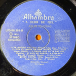 Julio Iglesias ‎– A Flor De Piel (Венесуэла 1974г.)