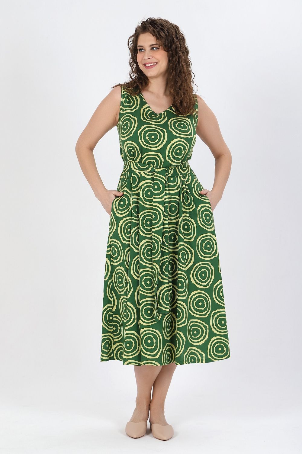 Сарафан Лабиринт-2 Виотекс ЗЕЛЁНЫЙ