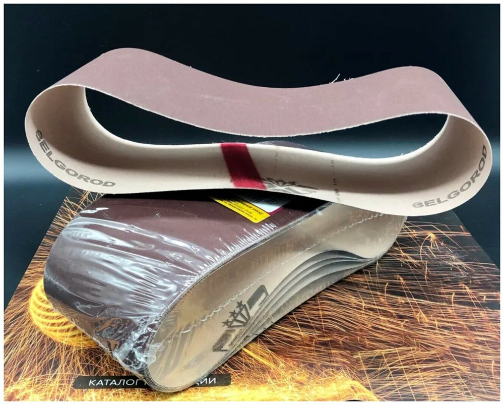 ЛЕНТА ШЛИФОВАЛЬНАЯ БАЗ БЕСКОНЕЧНАЯ 100Х610ММ 40Н (Р40)